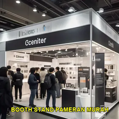 booth stand pameran murah